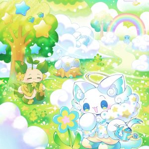 メルヘン背景イラスト