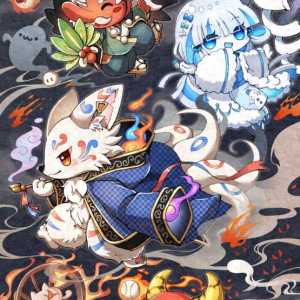 百鬼夜行イラスト-キービジュアル