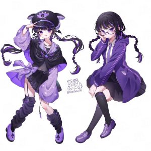 立ち絵-アイドル-女子高生