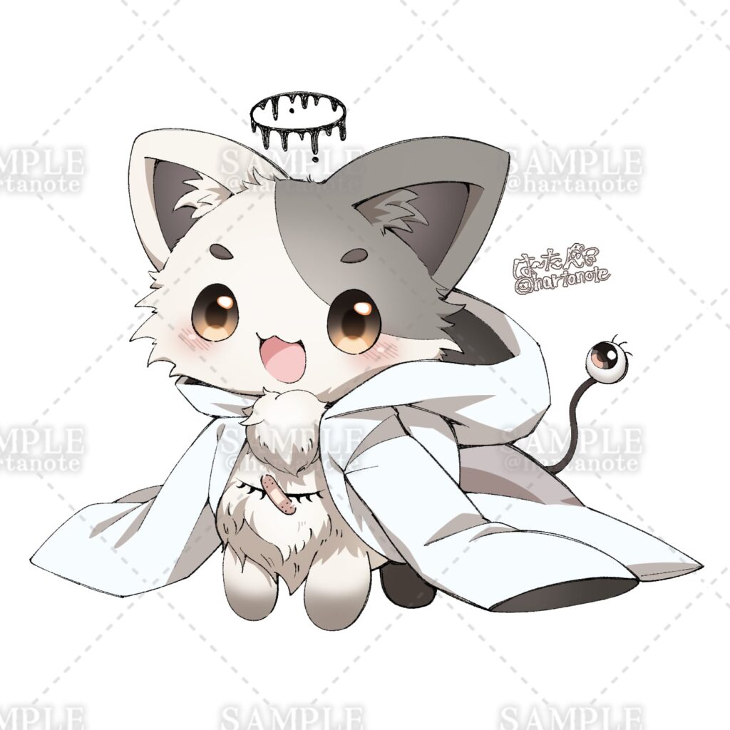 マスコット／ケモノ／ゲームイラスト／魔法少女のお供／妖精／