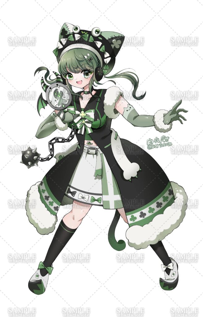 立ち絵／ゲームイラスト／女の子／魔法少女