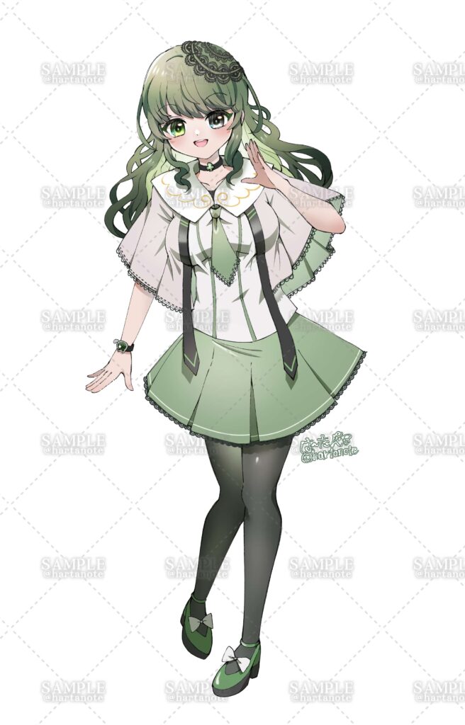 立ち絵／ゲームイラスト／女の子／魔法少女／変身前