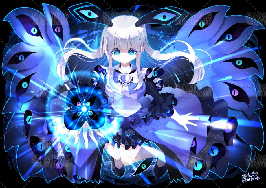 蝶々　擬人化　女の子　ユニットイラスト