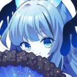 雪女　女の子　イラスト　立ち絵　ゲーム