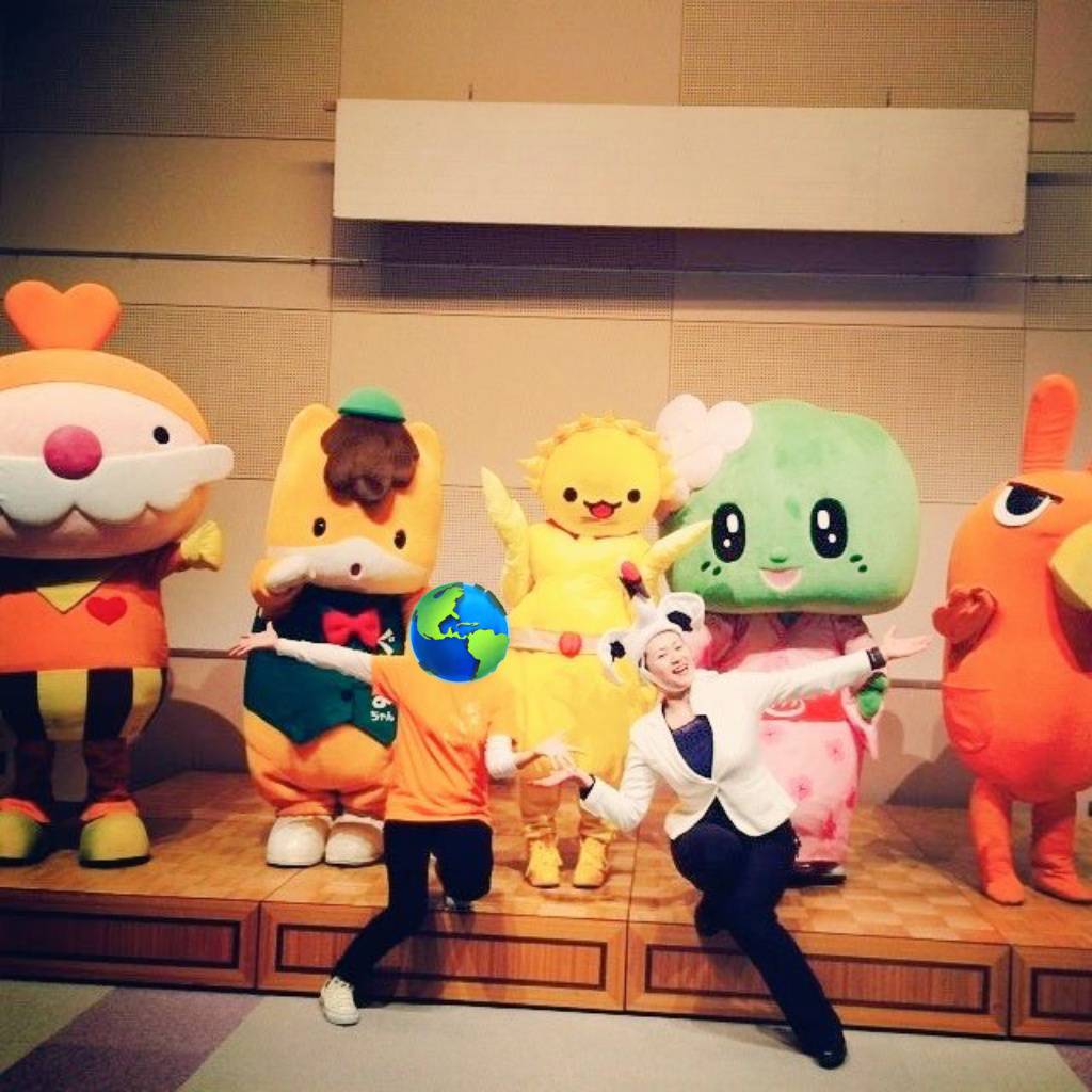 ぐんまちゃんとはぐちゃん共演 福祉マスコット デザイン