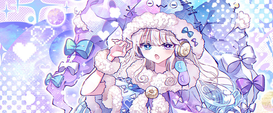 ゆめかわな女の子　ユニットイラスト　キャラクター　ゲーム風　イラストレーター依頼